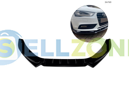 Tuning lip spoiler για μπροστινό προφυλακτήρα Audi A4 B8.5 S line 2013-2016 – DA769